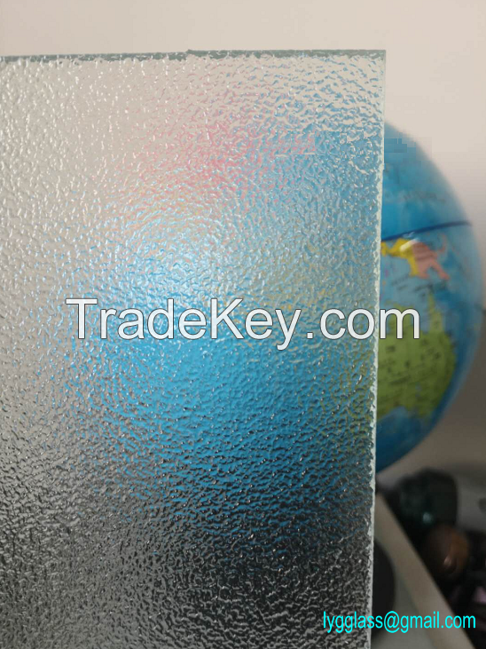 patterned glass, solar panel glass, Nashiji glass