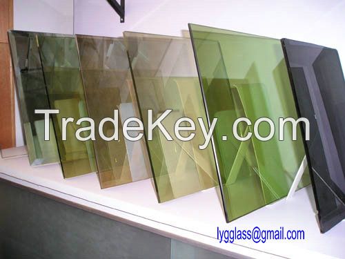 Tinted glass, euro grey glas, euro bronze glass, French green glass, ford blue glass