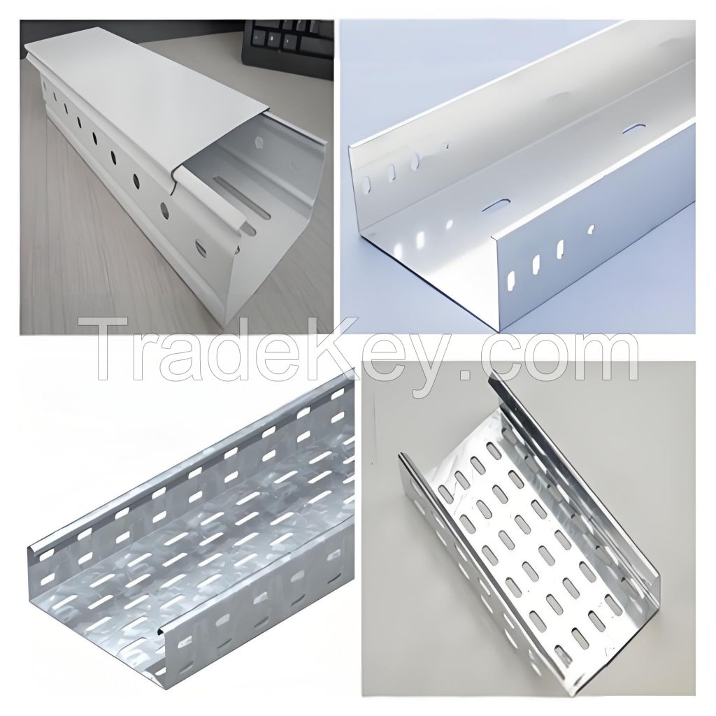 Factory Direct Hot DIP Galvanized Steel Outdoor Use Perforated Tray Type Cable Tray