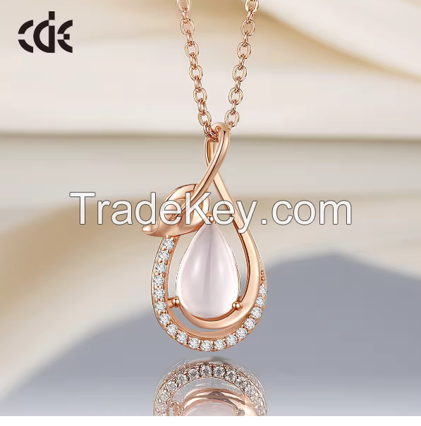 Necklace Gemstone Rose Gold