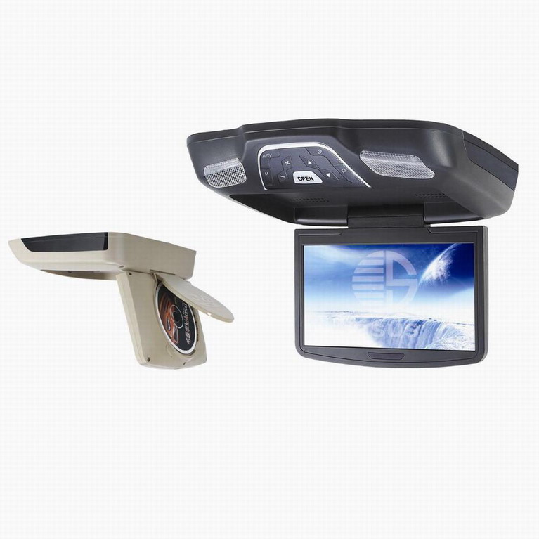 8.5 inch Flip down Roof Mount DVD FM/IR transmitter/USB SD