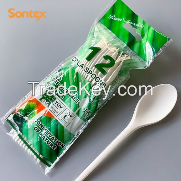 BIO-S470 Compostable Spoons