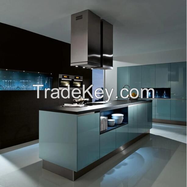 New Design Wholesale Small Modular Modern Kitchen Furniture for Apartment Project Kitchen Cabinet