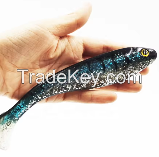 Alpha Freshwater Perch Saltwater 3D Soft Fishing Lure