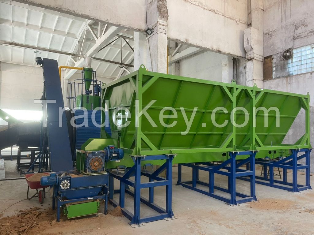 wood pellet factory