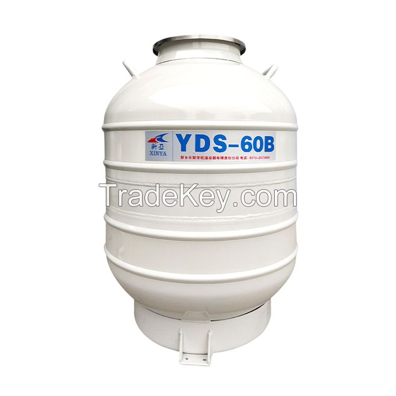 Cryogenic Aluminum Alloy Semen Storage Tank 50L liquid nitrogen container YDS-50B-210