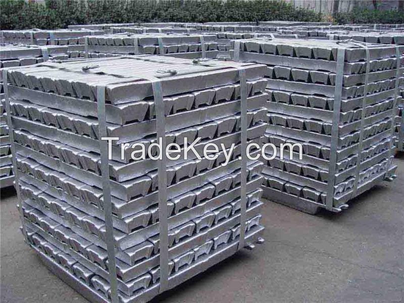 Factory Direct Price 99.9% High Purity Aluminum Ingot A7