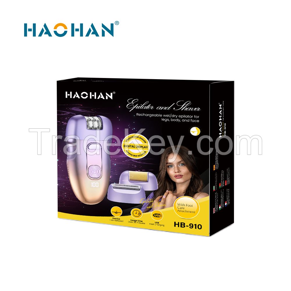 Haohan HB-910 3 in 1 USB Lady Epilator