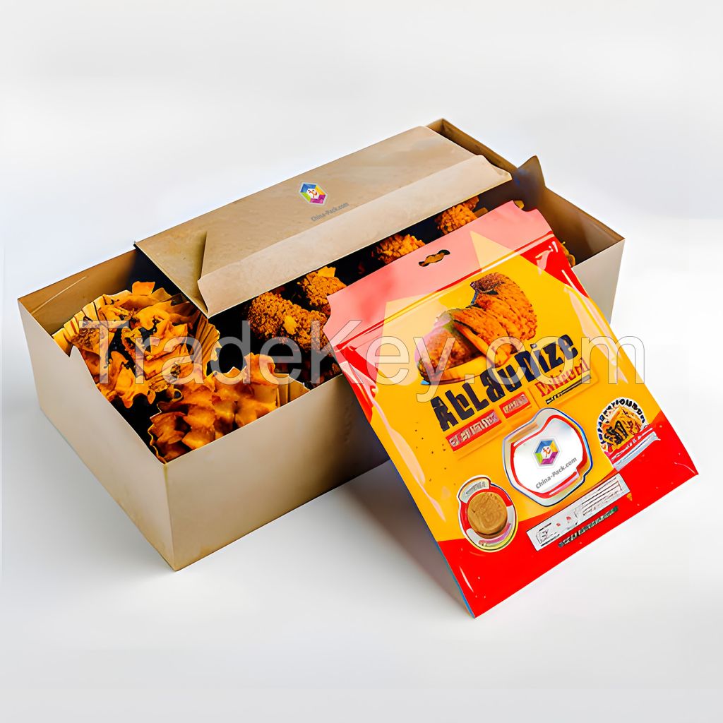 Customised snack packaging box