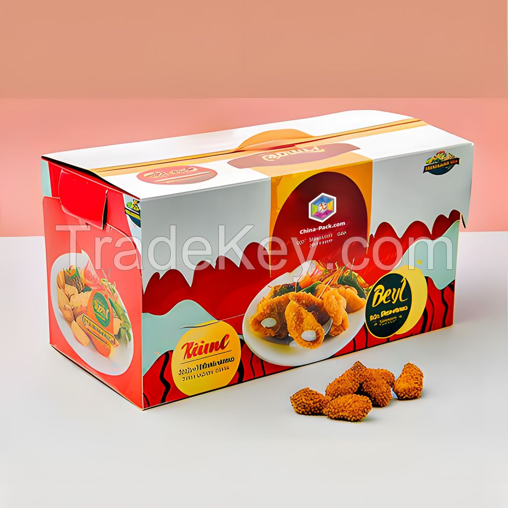 Customised snack packaging box