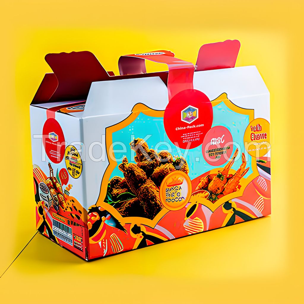 Customised snack packaging box