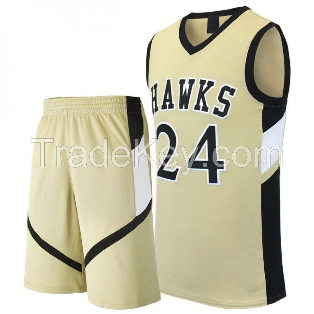 Fully Sublimated Custom Design Basketball Jersey Short Uniform