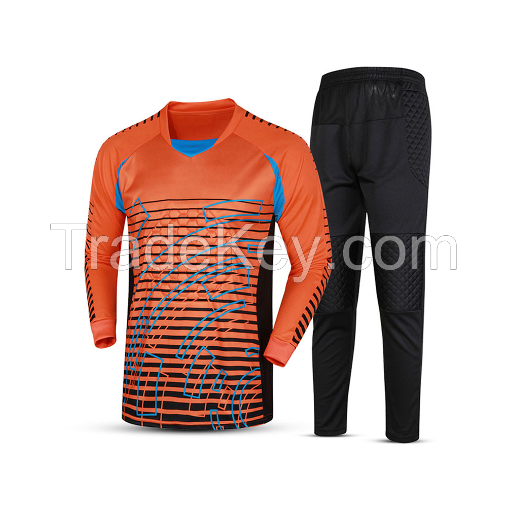 Fully Sublimated Customized Goalkeeper Uniform.