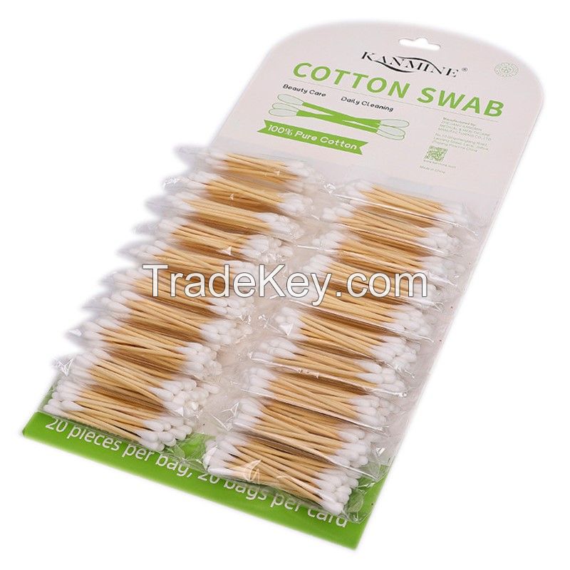 OEM Quality Cotton Swab, Bamboo/Paper/Plastic Stick