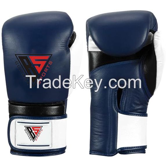 High-Quality Cowhide Leather Boxing Gloves for Professional Training