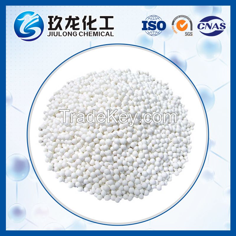 Edit Oil Column Formed Alumina Spheres Carrier White Spherical Shape High Strength Large Pore Volume