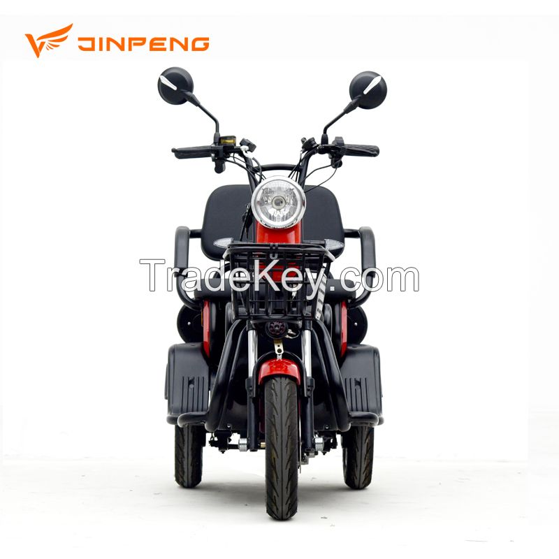 Electric Passenger Tricycle 800W Motor Leisure Tricycle for Sale