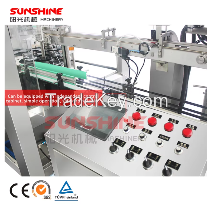 Automatic 4-8heads rotary pick and place capping machine for plastic glass bottle closure sealing PET cap closing capper machine