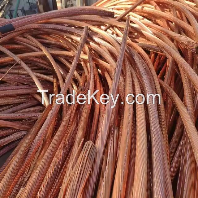Wholesale Exporter Best High Purity Copper 99.78% Wire Scrap Mill Berry Copper 99% Low Price Copper Wire Scrap