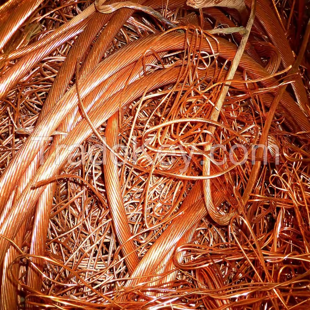 Wholesale Exporter Best High Purity Copper 99.78% Wire Scrap Mill Berry Copper 99% Low Price Copper Wire Scrap