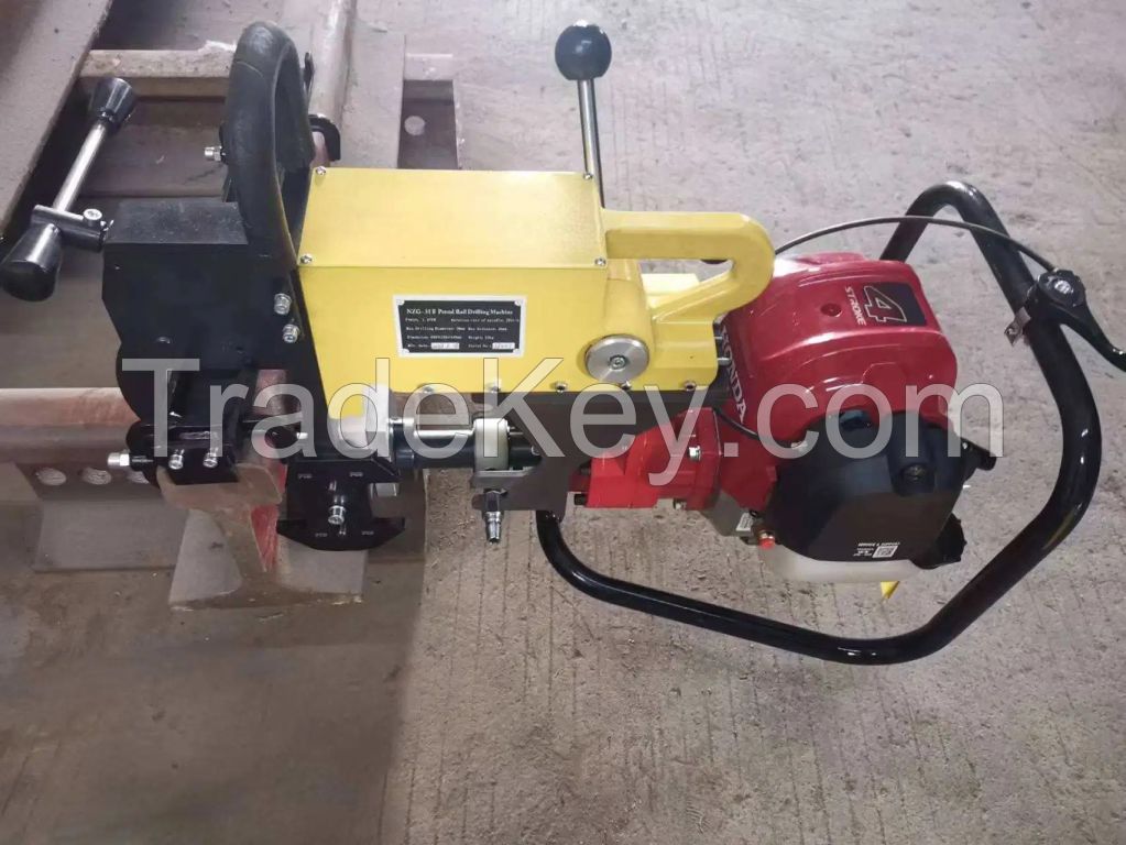 NZG-31 Petrol Engine Rail Drilling Machine