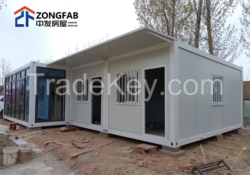 Broken Bridge Aluminum detachable Portable Movable Windows prefabricated Container Homes House