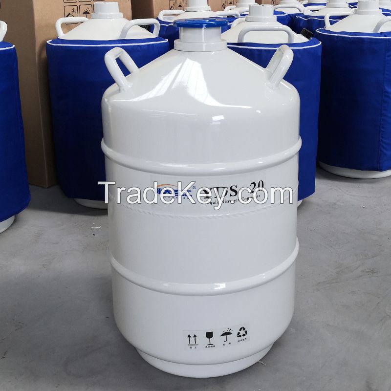 Flask Cryogenic Thermos YDS-20 10l Liquid Nitrogen tank 