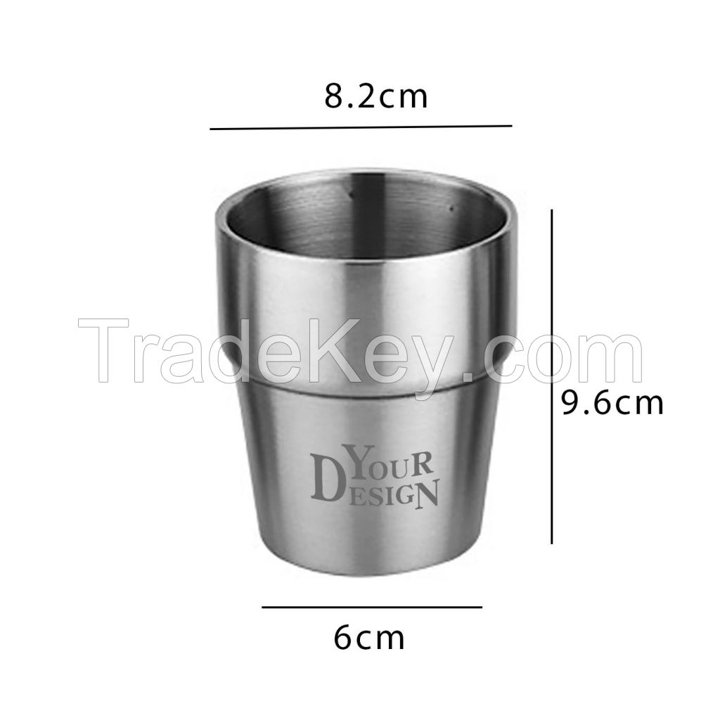 10 oz. Stackable Stainless Steel Alcohol Cup