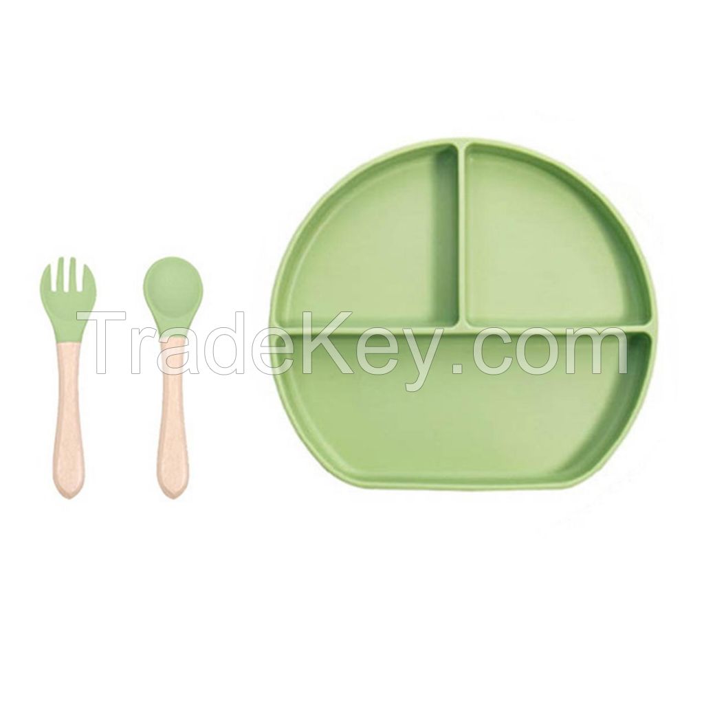 Food Grade Silicone Baby Feeding Set