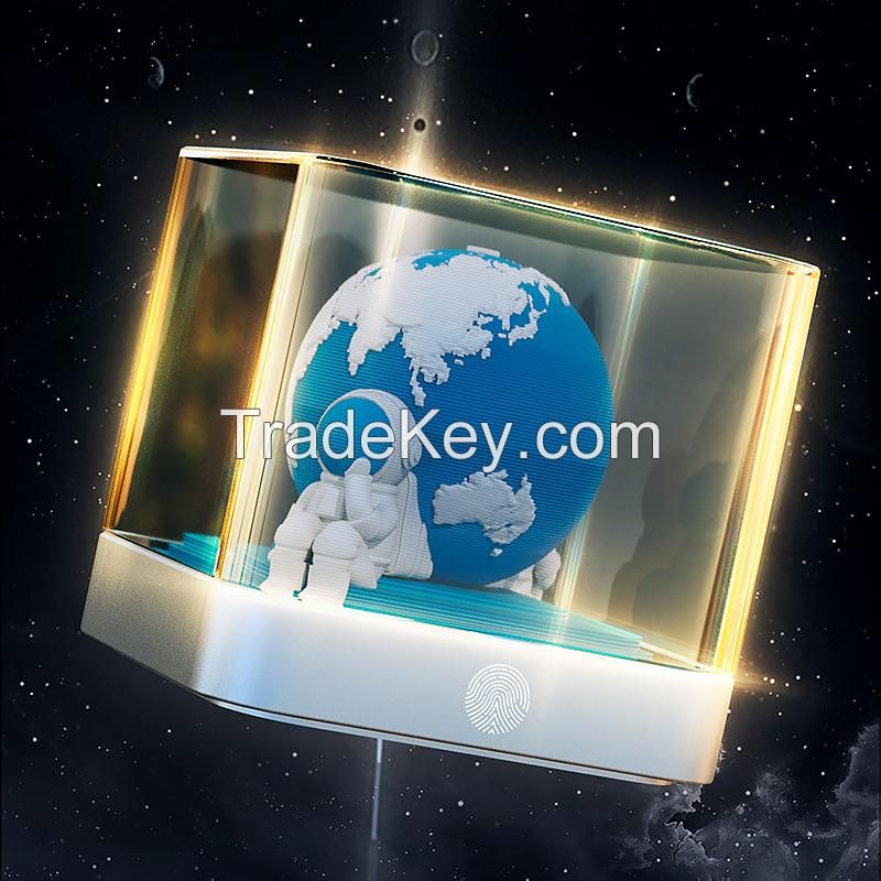 3D Paper Sculpture Calendar With Light
