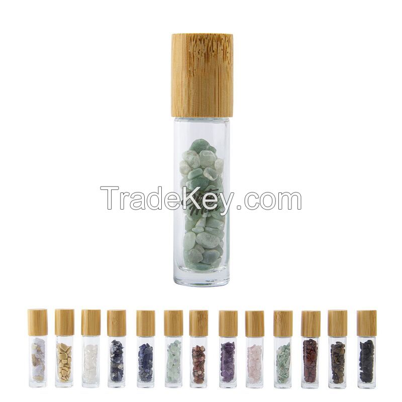 10ml Natural Gemstone Roller Ball Bottle