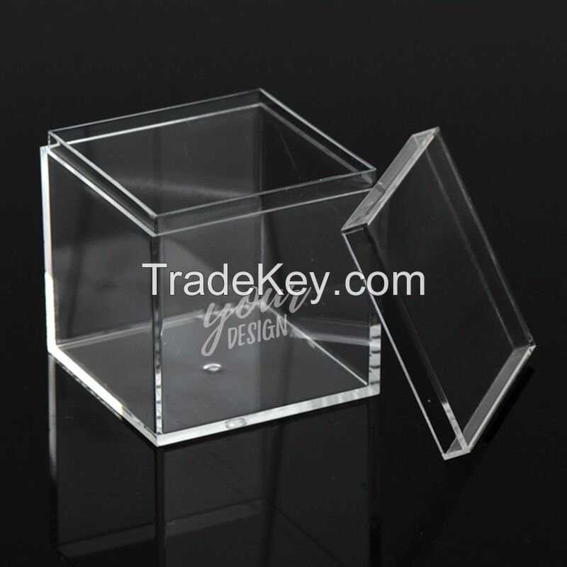 Transparent Acrylic Square Box