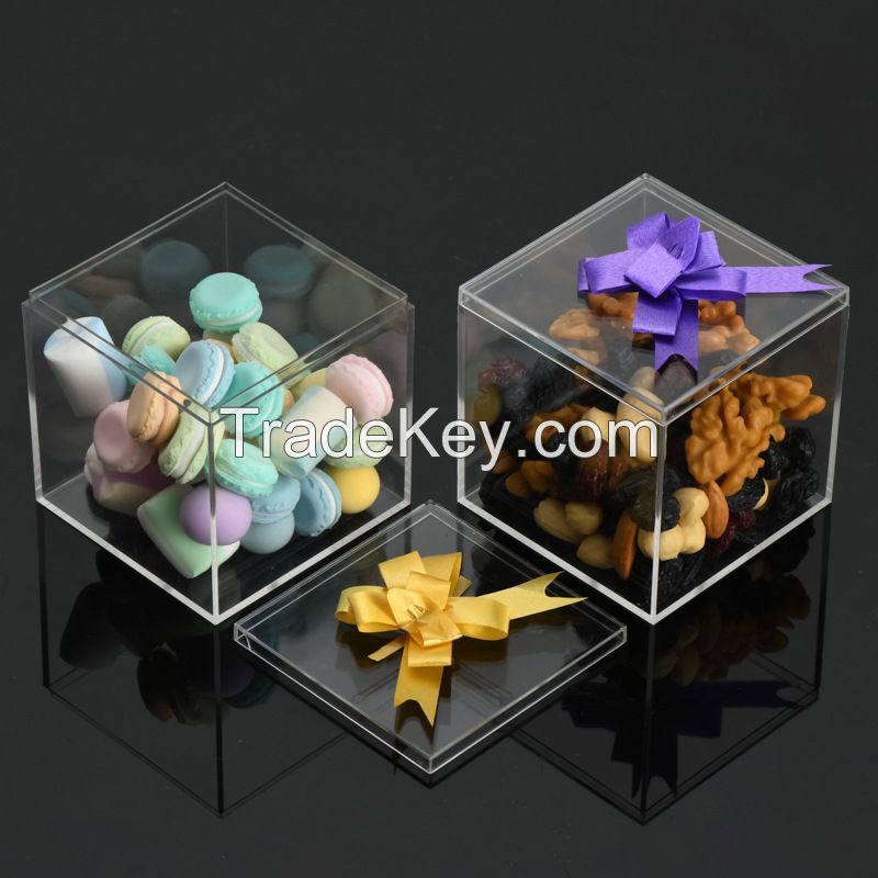 Transparent Acrylic Square Box