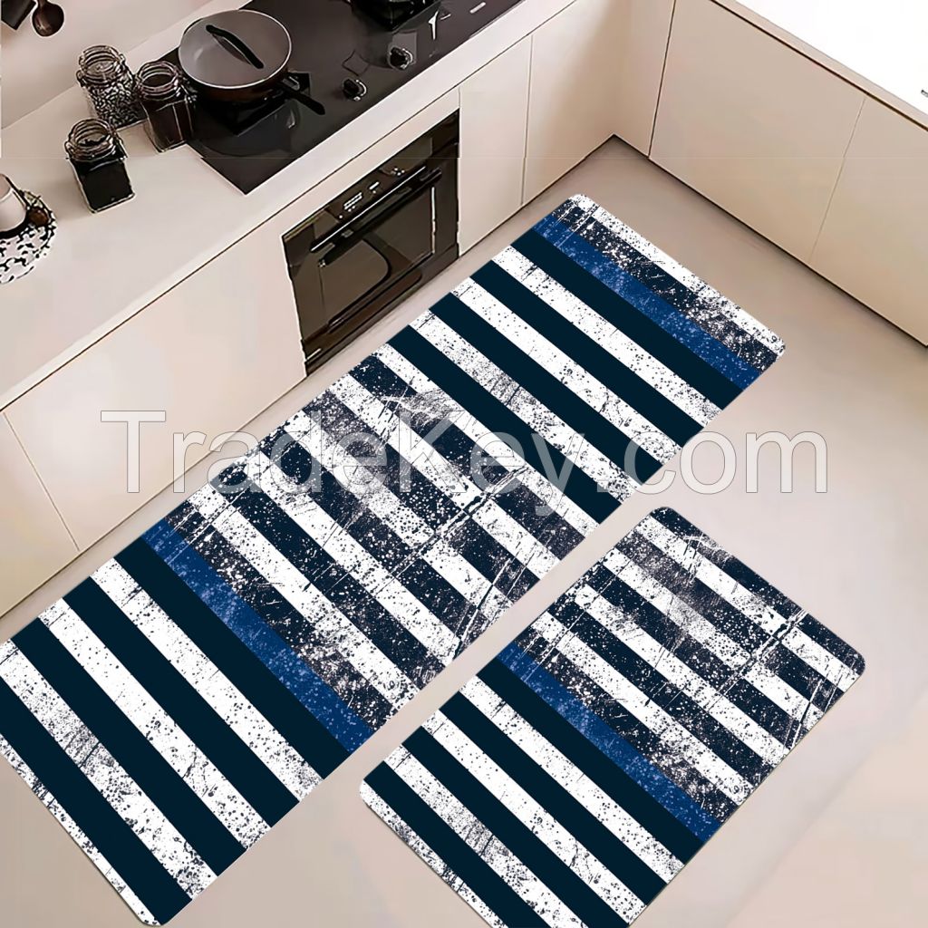 heat resistant customized long standing anti-fatigue kitchen mats