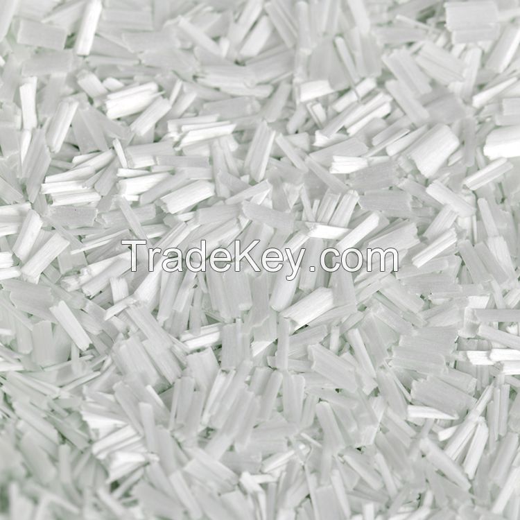 e-glass chopped fiberglass for reinforcement plastic PA6/66