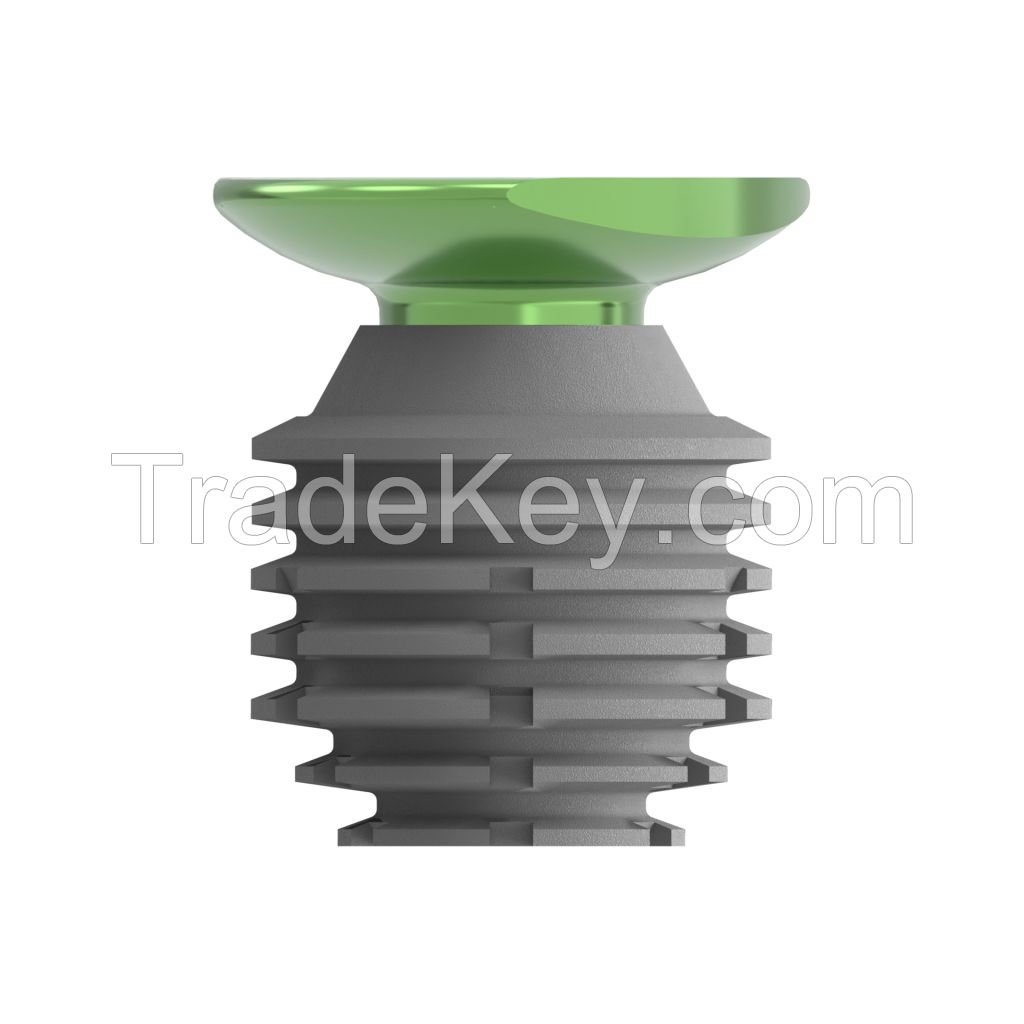 Short dental implants