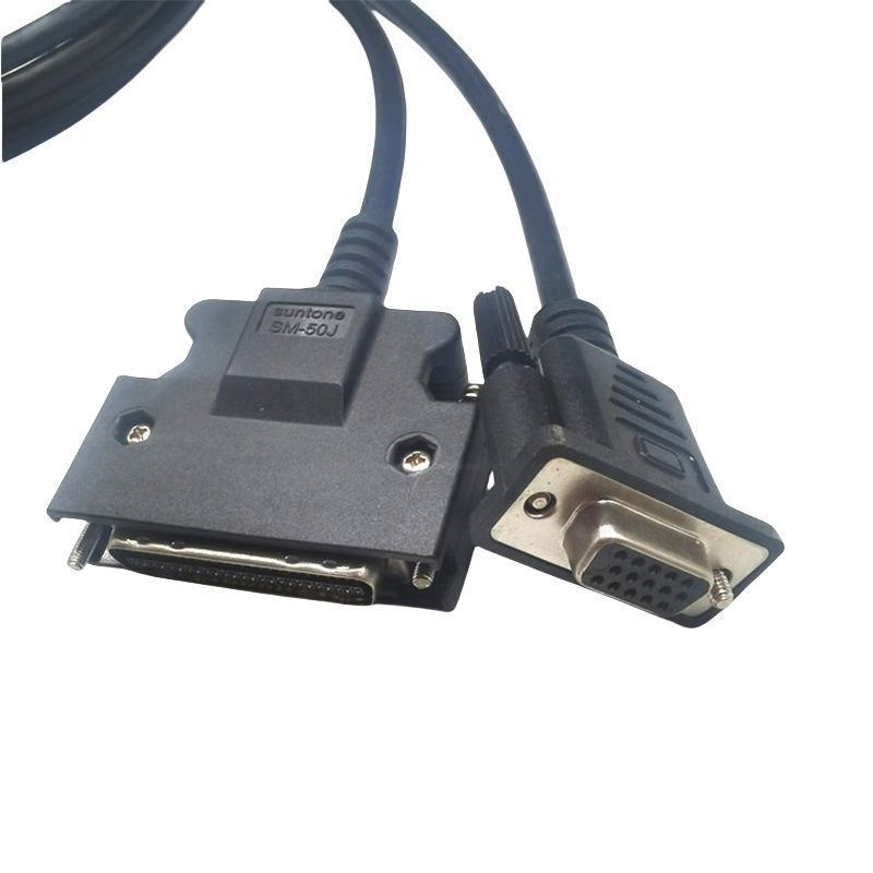 RJ7116 Harness Wire Cable SCSI to HDB15 female serial cable SCSI50P cable to VGA black CN cable