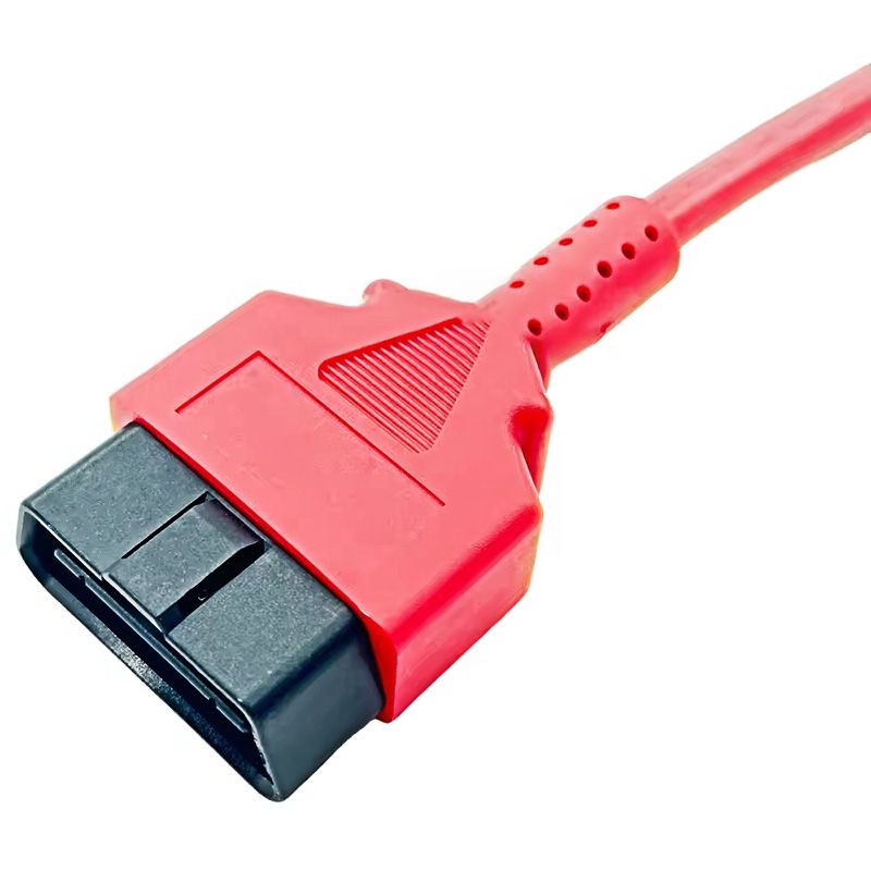 Customized Cable Car Diagnostic OBD2 16-pin Male to DB9-pin Female RS232 Cable