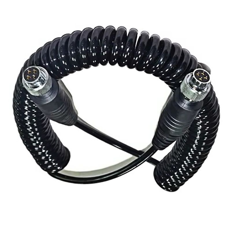 PU TPU J6 4-way Trailer Spring Wiring Harness Provided by Customized Cable Supplier