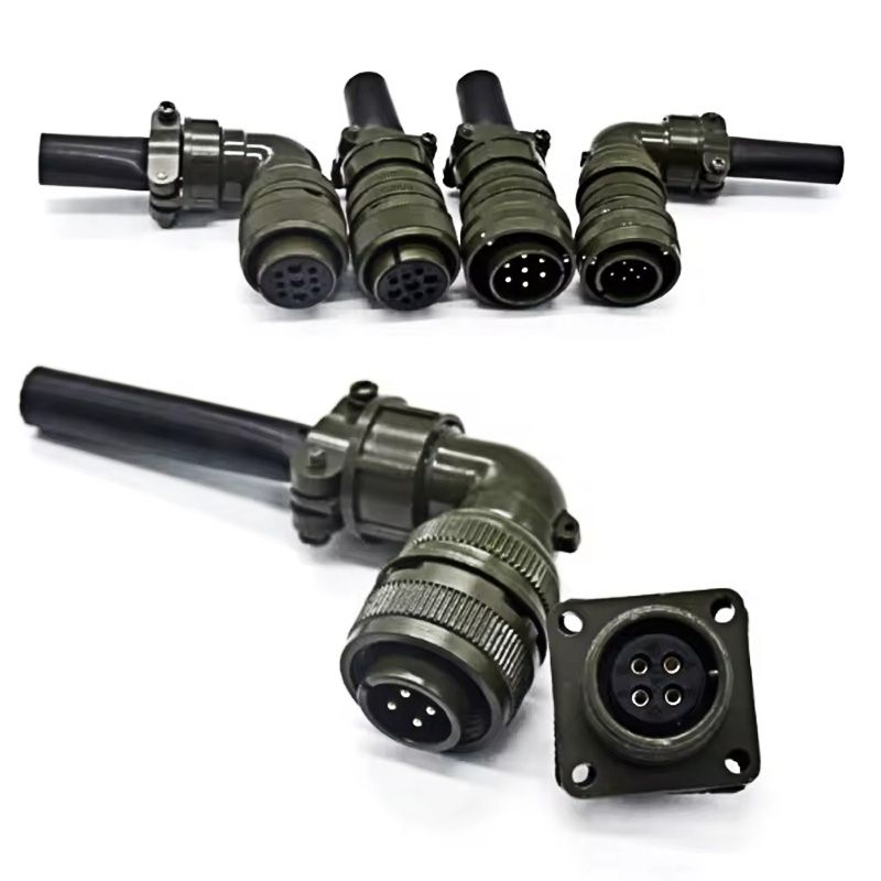 MS MIL Connector 5105 Aviation Plug and Socket, MS3106, MS3102, 10SL, 12S, 14S, 16S, 18, 20, 22, 24, 28, 32, 36, 48 Circular Connectors, MIL-C-5015