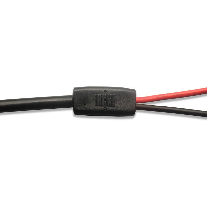 Customized GX-16 Aviation Two-core Female Head Wire Converted to Solar Photovoltaic Cable Wire with MC4 Connector, Connection Wire and Power Supply Wire 