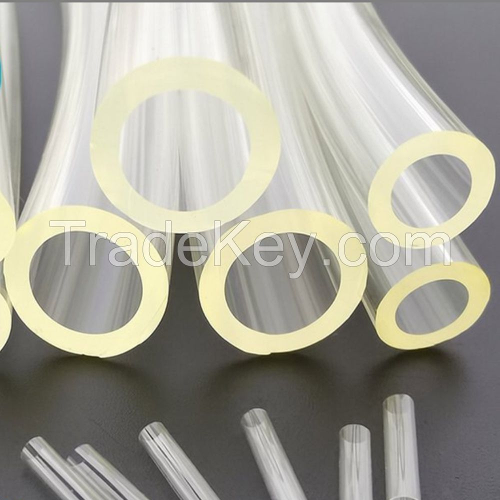 Thermoplastic Polyurethane TPU Polyester grade TPU Tube Materials Excellent Extrusion Stability High Transparancy Excellent Burst Pressure