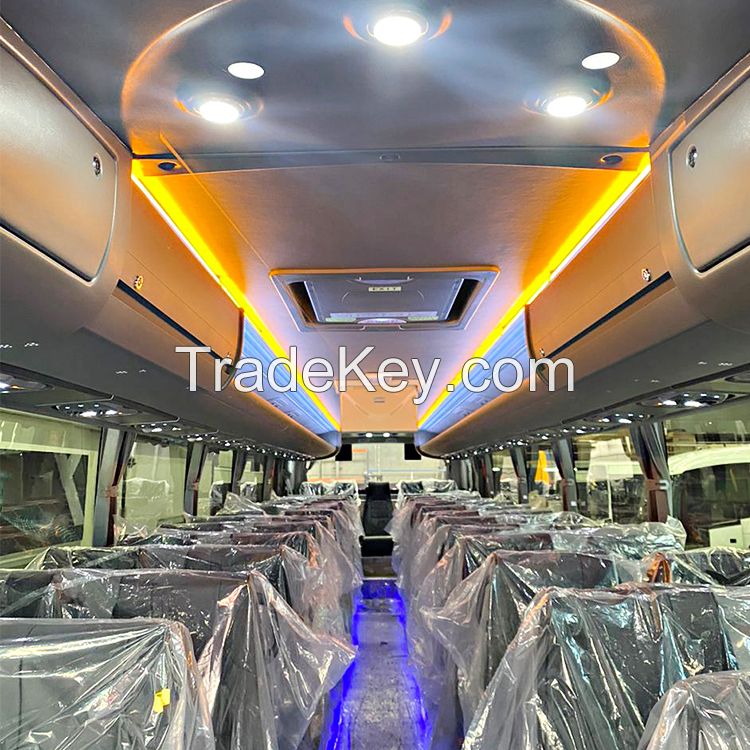 12m 50 Seats Big Passenger Rc Electric Automatic Tour coach Bus 57+1 Seater Pure Electric Tourist coach Bus