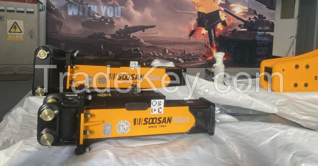 Hydraulic Breaker SQ 20 Box Type Suitable for Mini Excavators and bob Cat Skid Steer Loader Good Quality for Hard Rocks