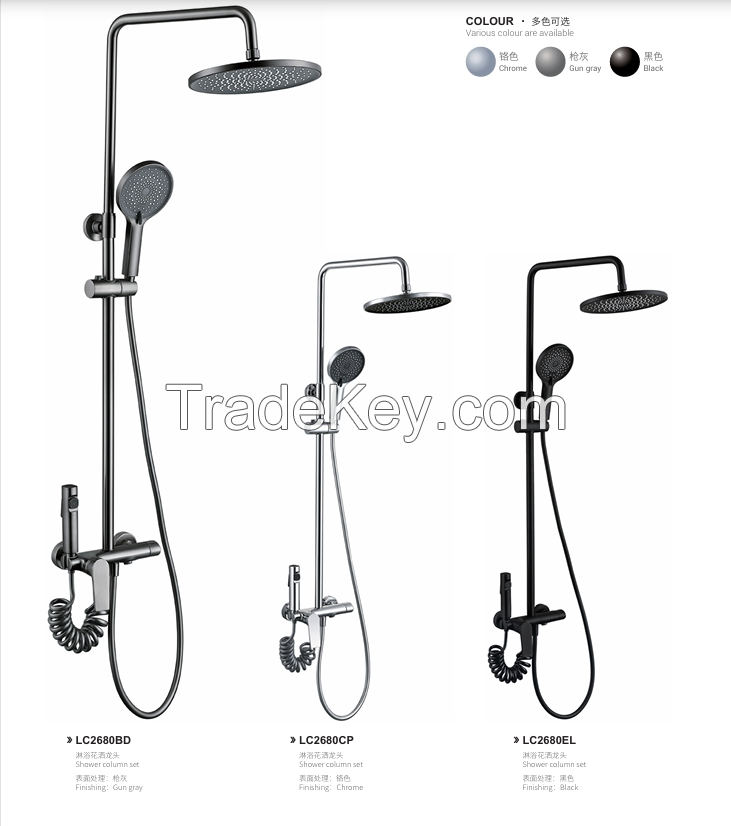 Separate basin/bathtub mixer , Floor mounted bathtub mixer