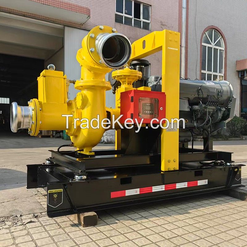 Diesel Engine Vacuum Self-Priming Sewage Pump for Urban Use