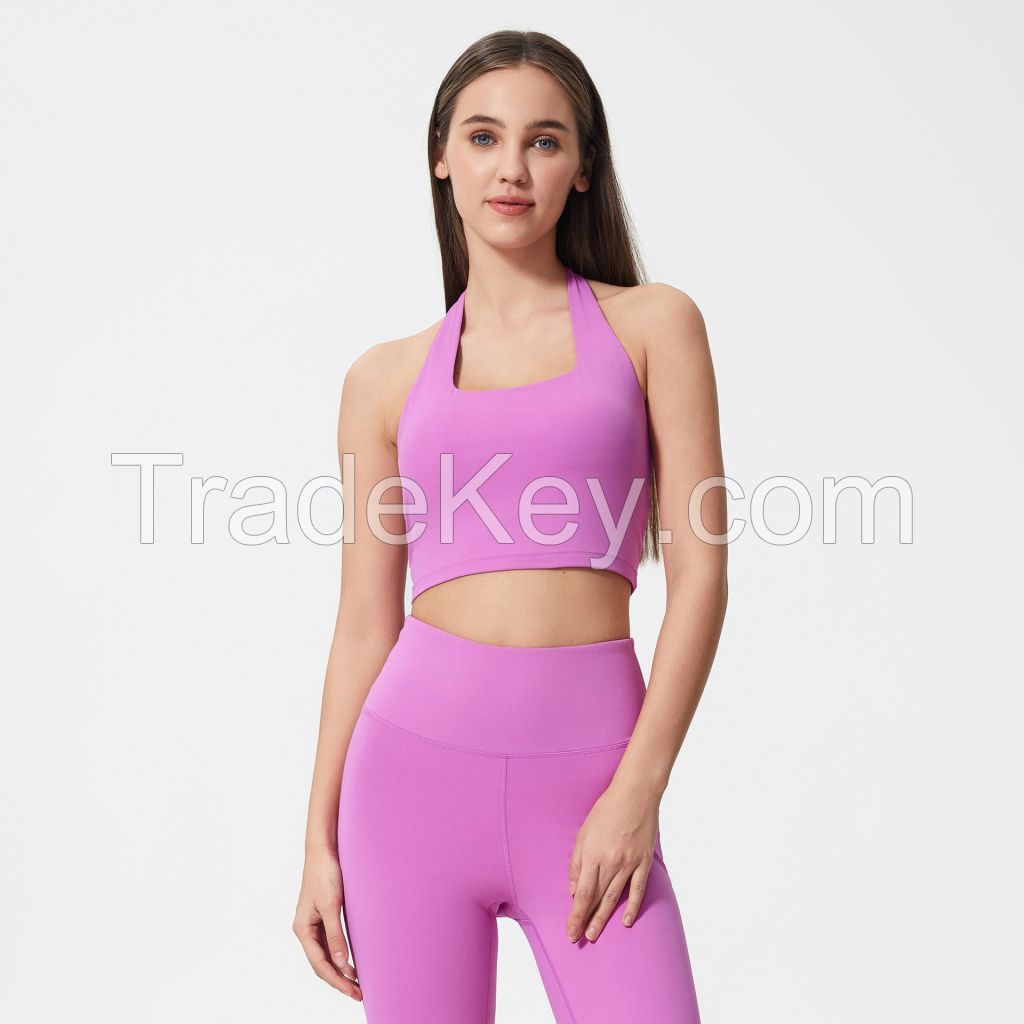 Sexy Strappy Backless Sports Bra