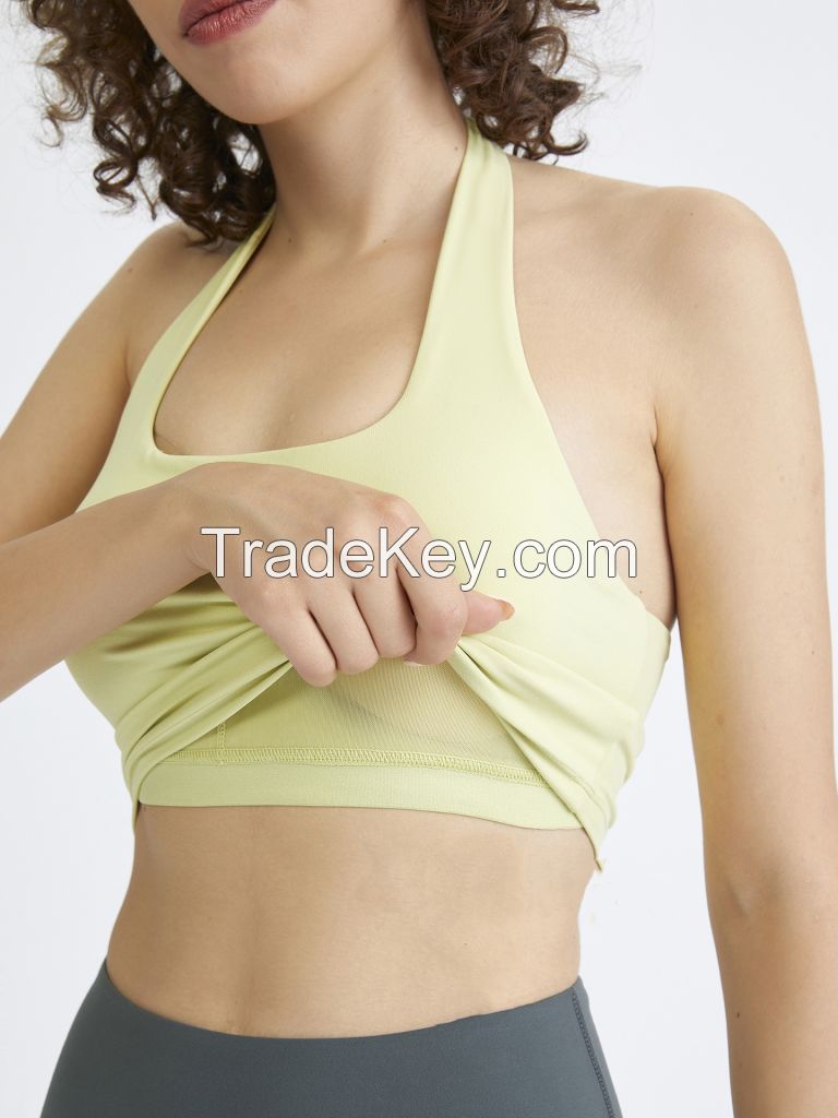 Sexy Strappy Backless Sports Bra