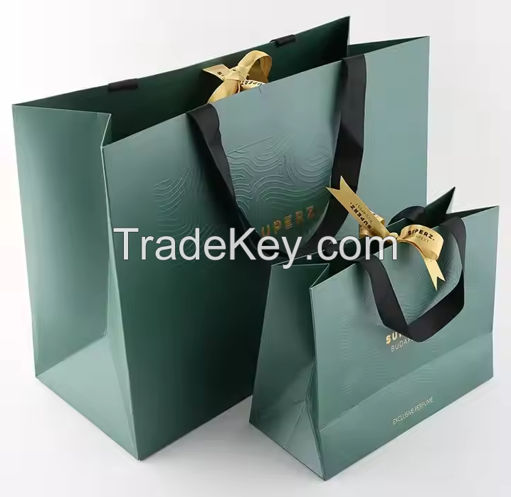 Newsense Custom Cloth Black Retail for Small Business Your Own logo Print Paper Gift Bag Branded Luxury Shopping Bags with Logos
