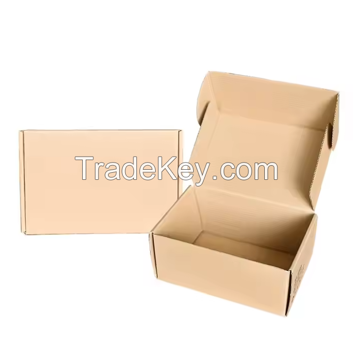 Manufacturers Can Customize and Print Cheap High-end Strong Recycled Paper Corrugated Box Aircraft Box Folding Color Box